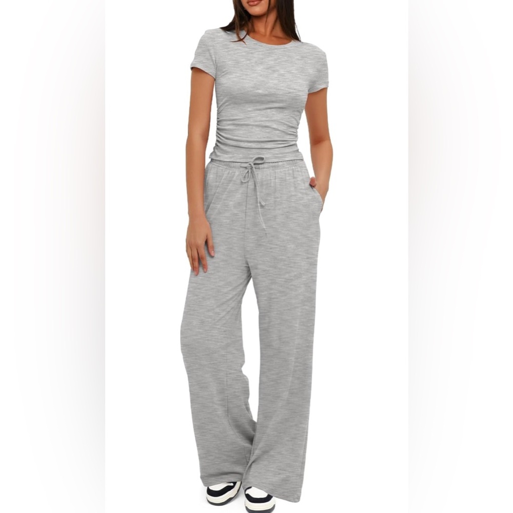 grey matching set